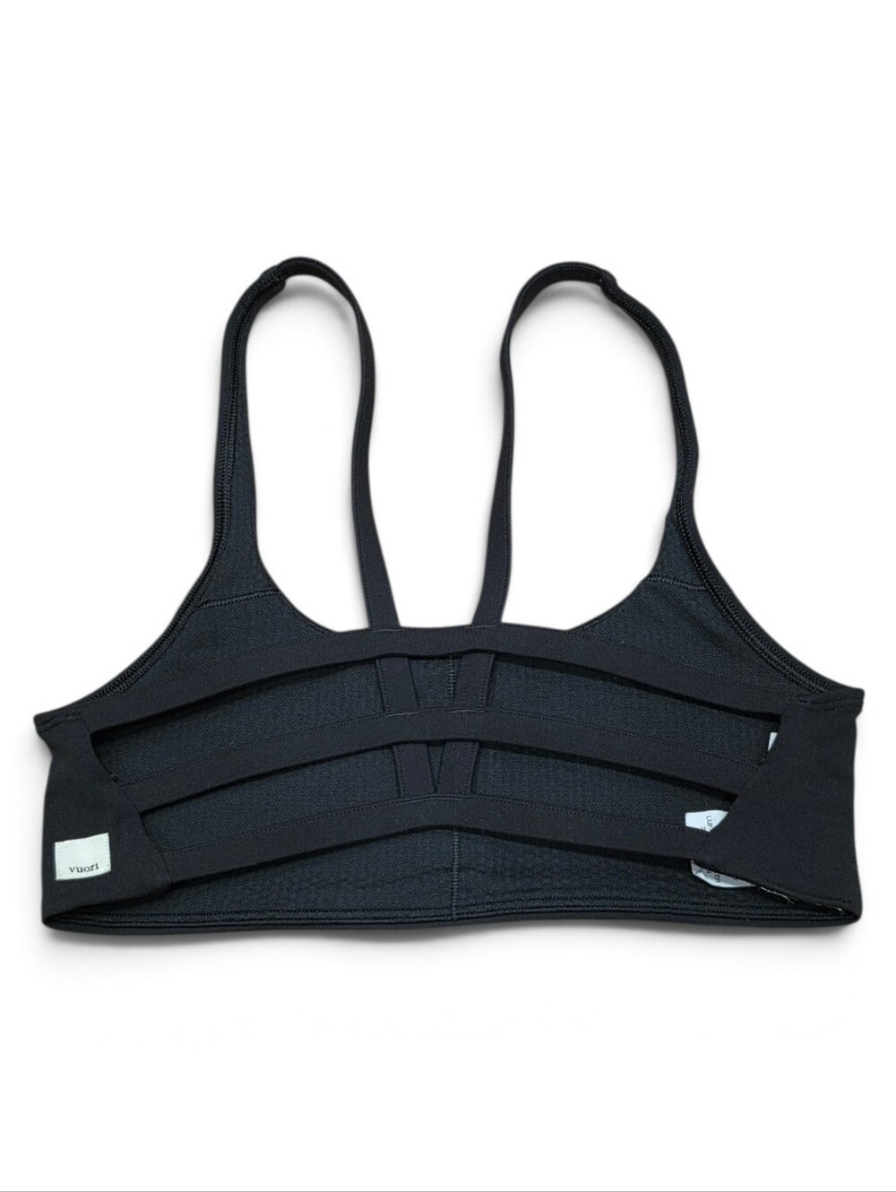Vuori Yosemite Sports Bra Black Women Extra Small XS Strappy Activewear VW104 - Picture 8 of 15